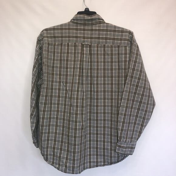 Industrial Exchange 100% Cotton XL Long Sleeve Button Front Button Down Shirt - Picture 2 of 7